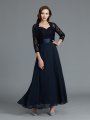 A-Line/Princess Sweetheart Sleeveless Chiffon Ankle-Length Mother of the Bride Dresses