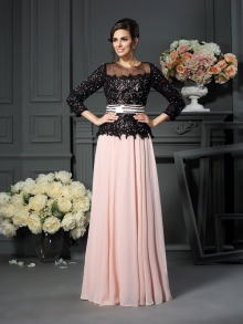 A-Line/Princess Sweetheart Sleeveless Long Chiffon Mother of the Bride Dresses