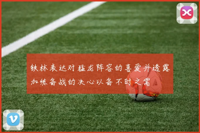 铁林表达对猛龙阵容的喜爱并透露加练备战的决心以备不时之需